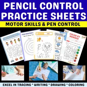 Pencil Control Practice Worksheets