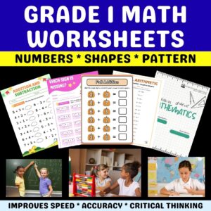 GRADE 1 Math Worksheet