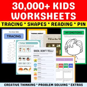 kids worksheets, free kids worksheets