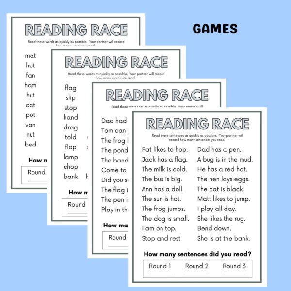 Sight Words & Reading Practice Pack - Image 4